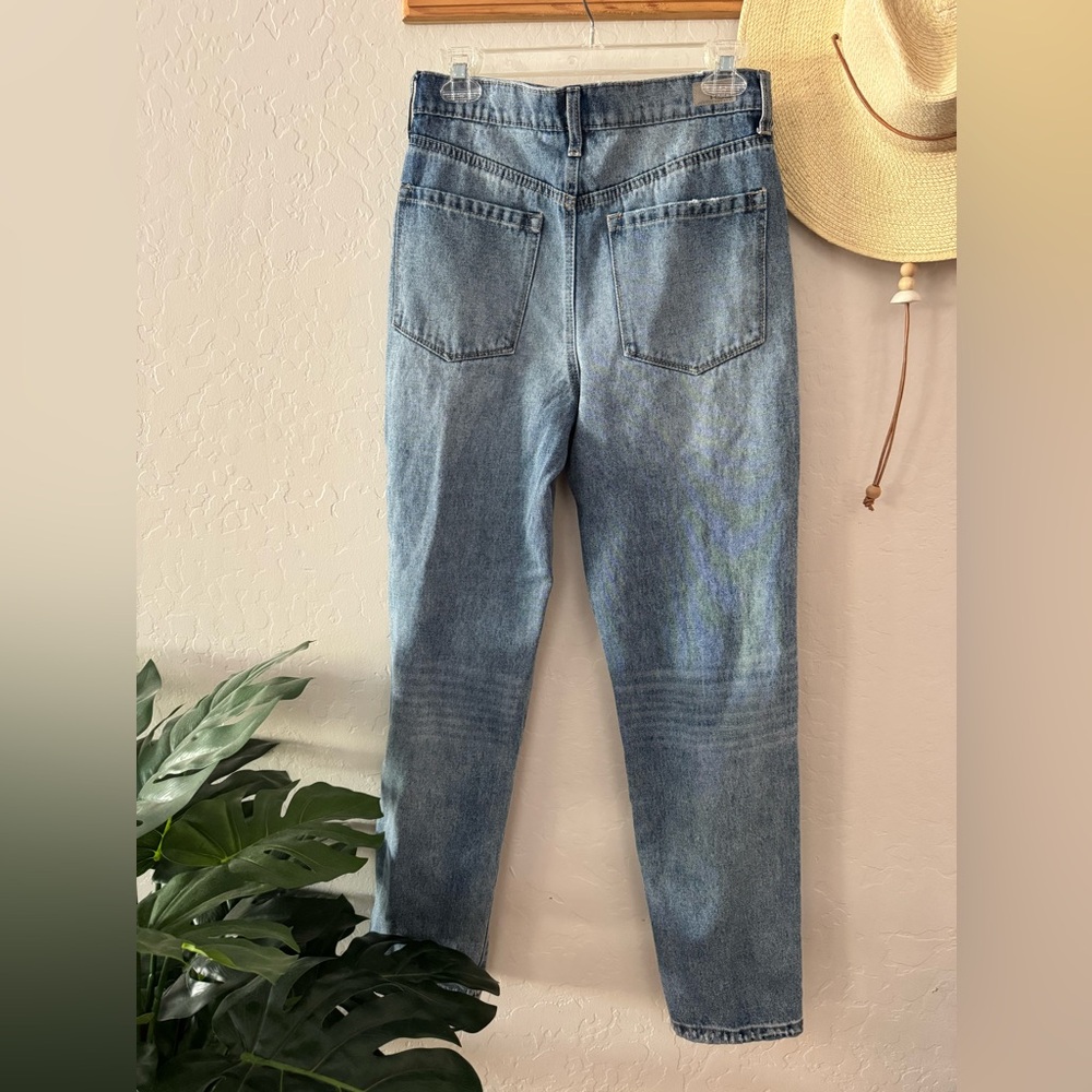 Blue Distressed Jeans - Picture 9 of 13